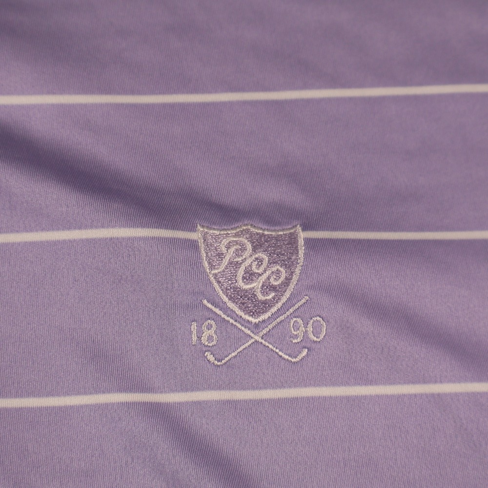 RLX Plainfield Country Club Polo Golf Shirt Men's Size XL Purple Performance - Picture 4 of 9